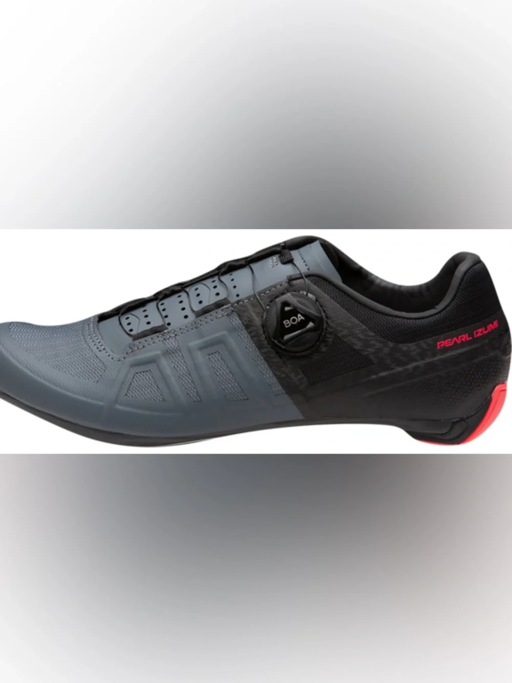 Pearl Izumi Elite Road Cycling Shoes BOA Carbon Sole Black/Gray Women's Size 10